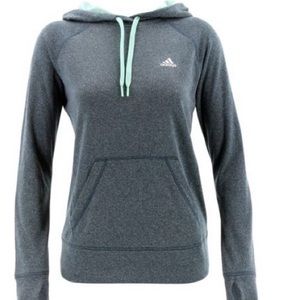 adidas heather gray hoodie